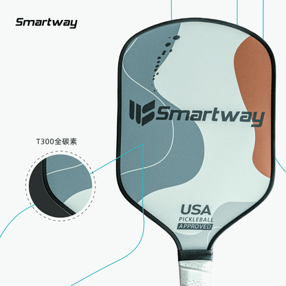 SMARTWAY Best Pickleball Rackets T700 Carbon Fiber SWORD 11 Pickleball Racket Set (2 Pack)