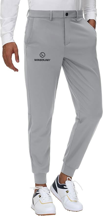 Men's Elastic Pants - Grey