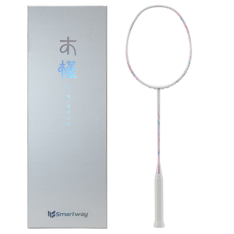 SMARTWAY-Hibisci T700 Carbon Fiber 4U/5U Badminton Racket（Gift Box Version）