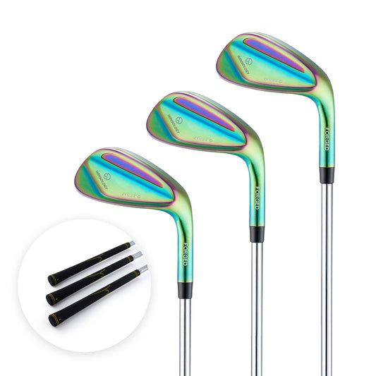 Golf Sand Wedges Set, 52/56/60 Degree  -Chameleon