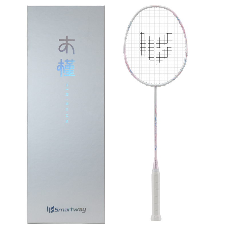 SMARTWAY-Hibisci T700 Carbon Fiber 4U/5U Badminton Racket（Gift Box Version）