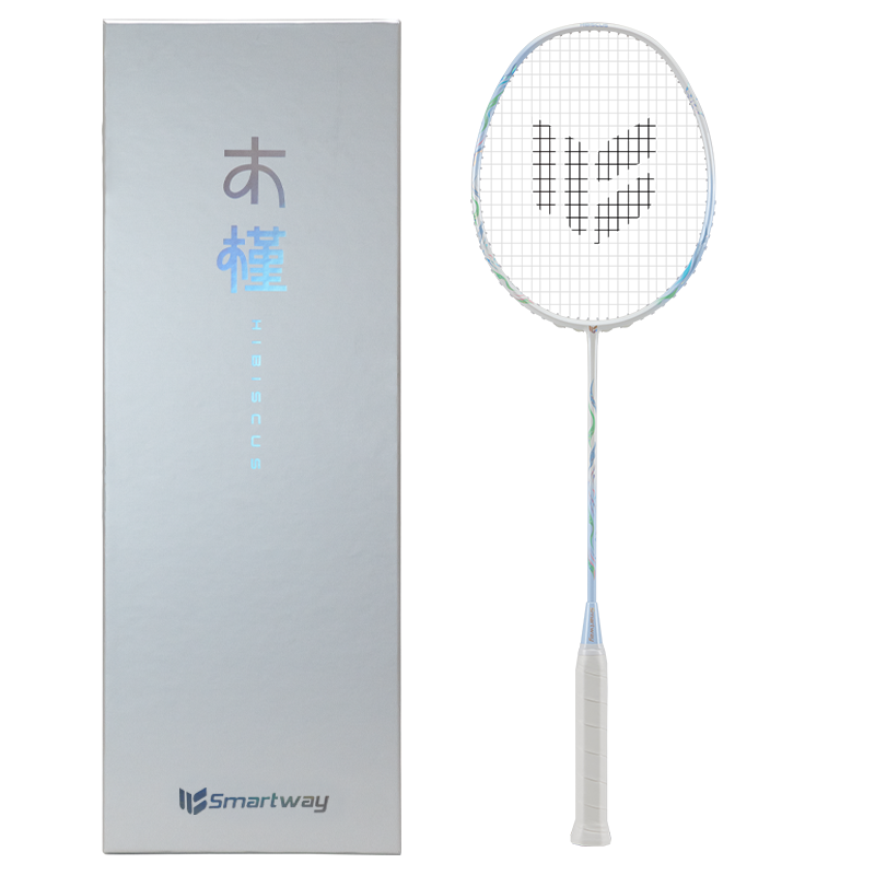 SMARTWAY-Hibisci T700 Carbon Fiber 4U/5U Badminton Racket（Gift Box Version）