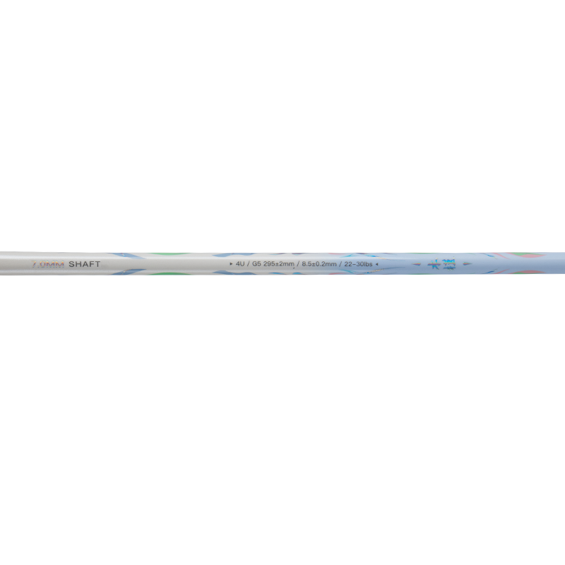 SMARTWAY-Hibisci Light Weight Badminton Racket T700 Carbon Fiber 4U Badminton Racket - Blue