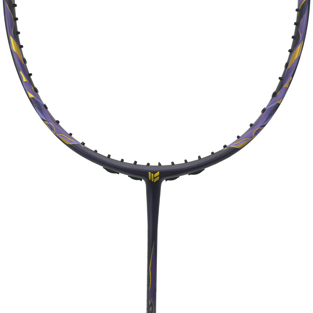 SMARTWAY-Pioneer 46T Carbon Fiber Head Light Professional Badminton Racket 3UG5 Best Badminton Racket-Gold